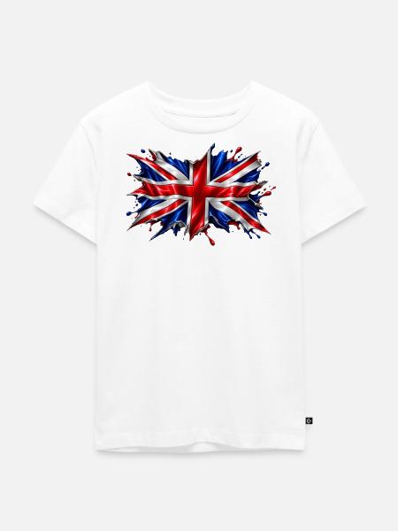 8F428481-D42D-43B0-A41A-8355FA6EA7C8 - Kinder Premium Bio T-Shirt - Weiß
