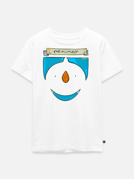 Nenimalt - Kinder Premium Bio T-Shirt - Weiß