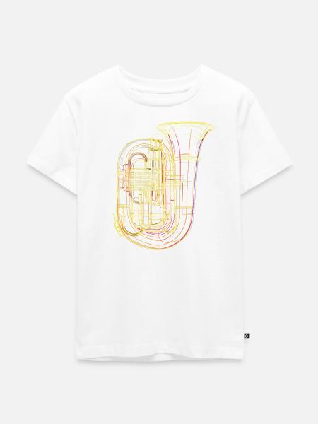 Tuba - Kinder Premium Bio T-Shirt - Weiß