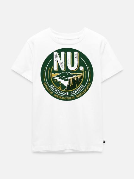 SÄCHSISCHE SCHWEIZ NU - Kinder Premium Bio T-Shirt - Weiß