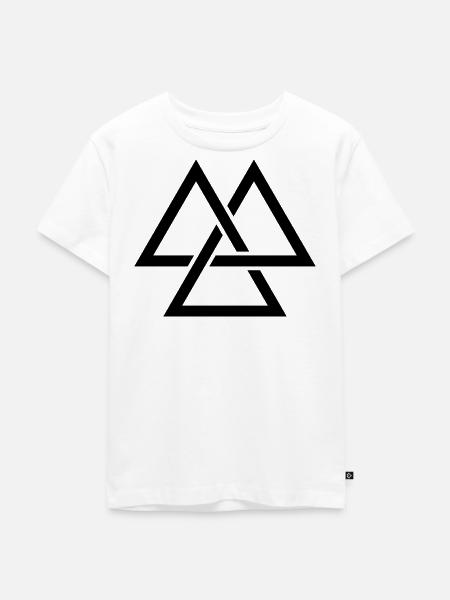 Stammeszeichen - Kinder Premium Bio T-Shirt - Weiß