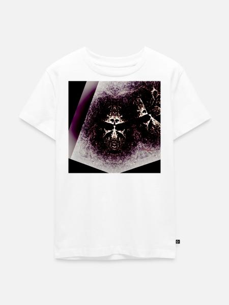 Creepy Guy - Kinder Premium Bio T-Shirt - Weiß