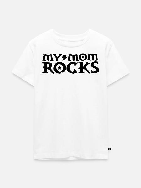 Mama - Kinder Premium Bio T-Shirt - Weiß