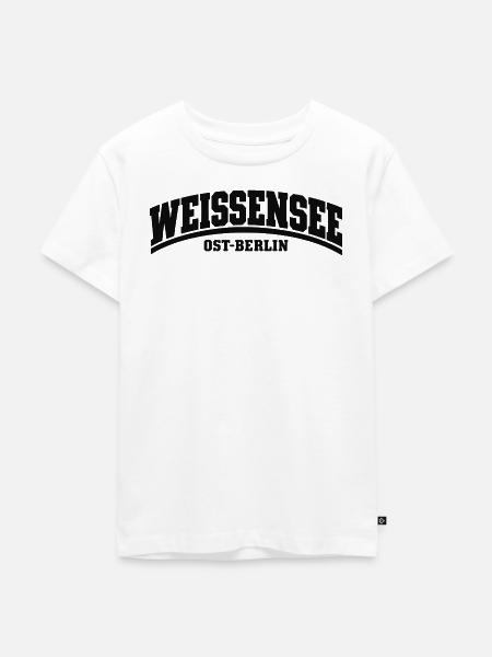Weißensee - Ost-Berlin - Bezirk - Deutschland - Kinder Premium Bio T-Shirt - Weiß