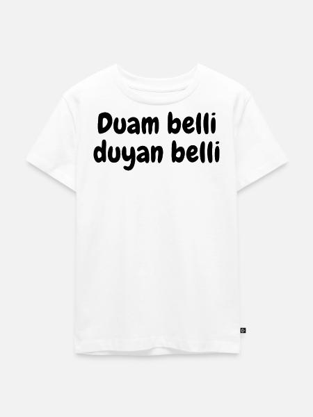 Dua - Kinder Premium Bio T-Shirt - Weiß
