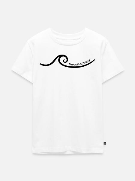endless summer - Kinder Premium Bio T-Shirt - Weiß