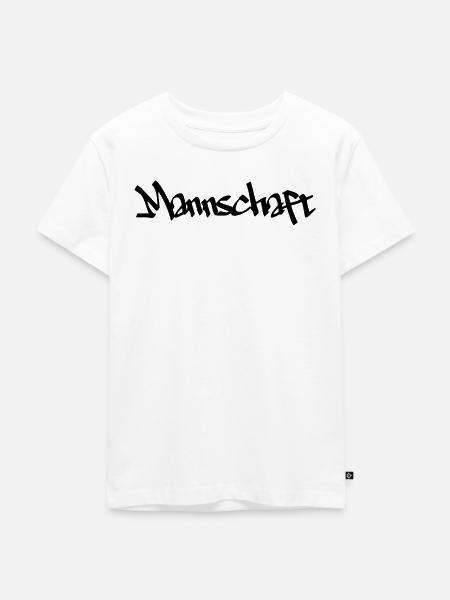 Mannschaft - Kinder Premium Bio T-Shirt - Weiß
