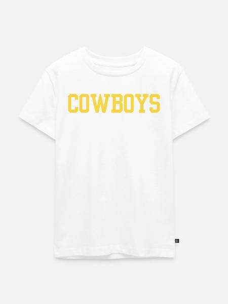 cowboys - Kinder Premium Bio T-Shirt - Weiß