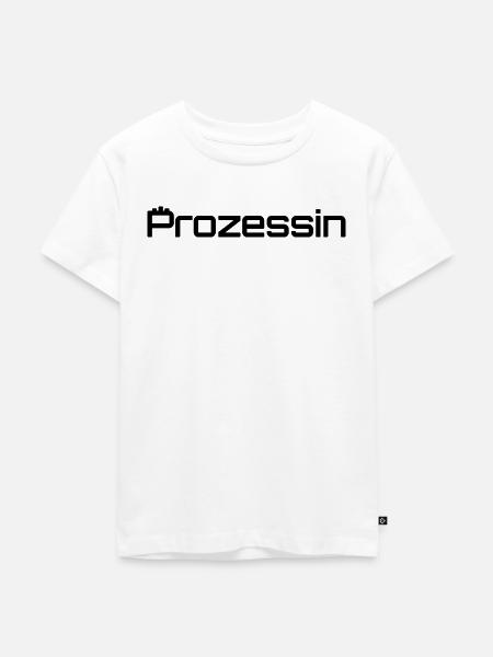 Prozessin = Prinzessin + Prozess - Kinder Premium Bio T-Shirt - Weiß
