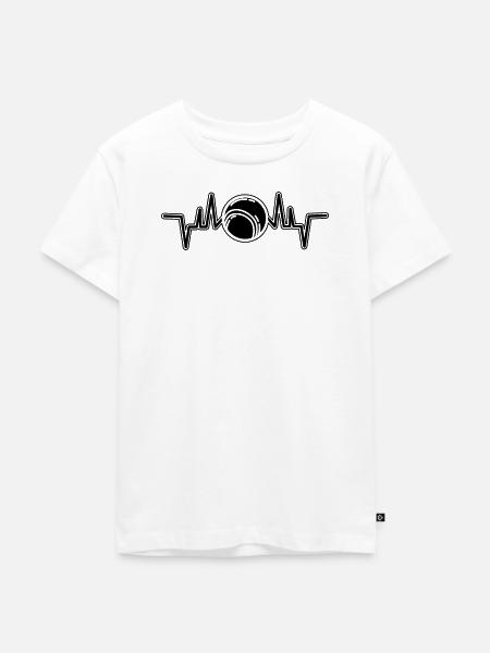 Tennis - Kinder Premium Bio T-Shirt - Weiß