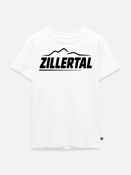 Zillertal - Souvenir Design - Kinder Premium Bio T-Shirt - Weiß