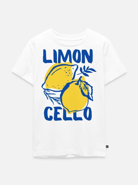 Limoncello - Kinder Premium Bio T-Shirt - Weiß