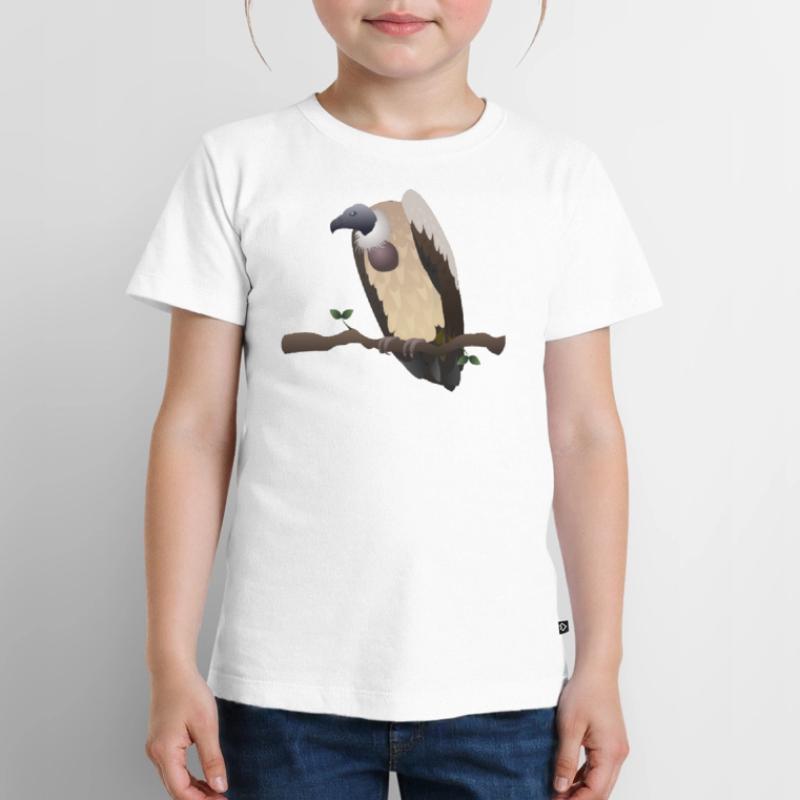 avvoltoio Maglietta ecologica premium per bambini