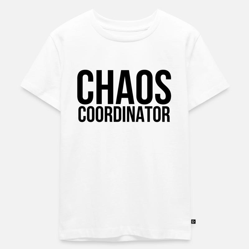 Coordinateur du chaos - T-shirt Premium bio Enfant - blanc