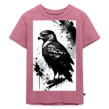 Eagle | Birds | Freedom | Animals - Kids Premium Organic T-Shirt - mauve - Front - Hailey (125cm)