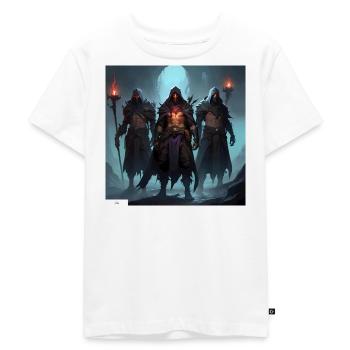 Vergessene Kriegerfreunde - Kinder Premium Bio T-Shirt - Weiß - Vorne - Hailey (125cm)