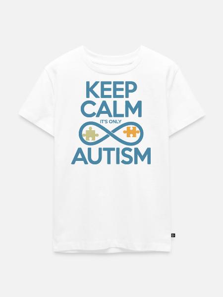 Autismus - Kinder Premium Bio T-Shirt - Weiß