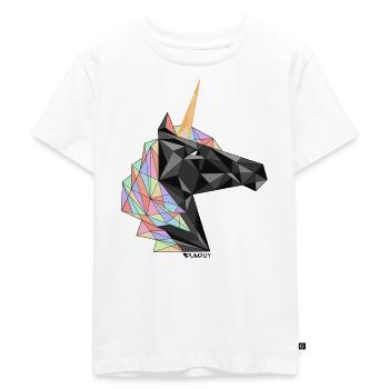 LICORNE NOIRE - T-shirt Premium bio Enfant - blanc - Devant - Hailey (125cm)
