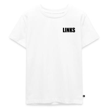 GAUCHE - T-shirt Premium bio Enfant - blanc - Devant - Hailey (125cm)