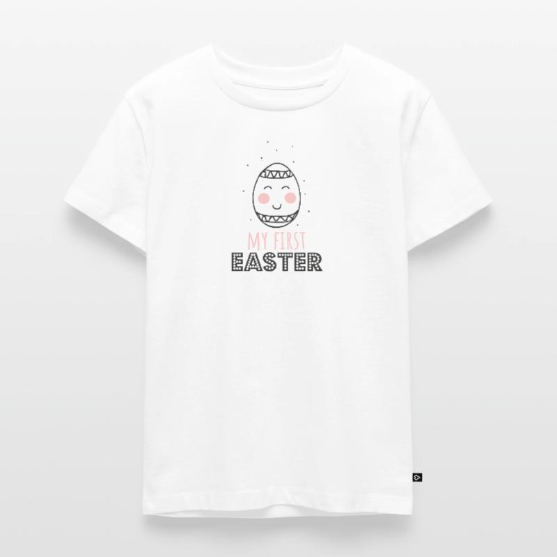 first Easter Easter egg saying Kids Premium Organic T-Shirt