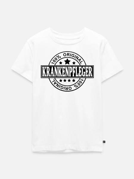 Krankenpfleger - Kinder Premium Bio T-Shirt - Weiß