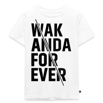 wak anda for ever - T-shirt Premium bio Enfant - blanc - Devant - Hailey (125cm)