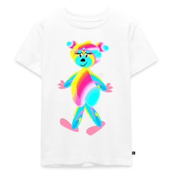 Regenbogenpaul - Petits animaux - Enfants - T-shirt Premium bio Enfant - blanc - Devant - Hailey (125cm)