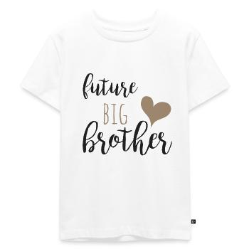 futur grand frère - T-shirt Premium bio Enfant - blanc - Devant - Hailey (125cm)