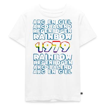 1979 - Kinder Premium Bio T-Shirt - Weiß - Vorne - Hailey (125cm)