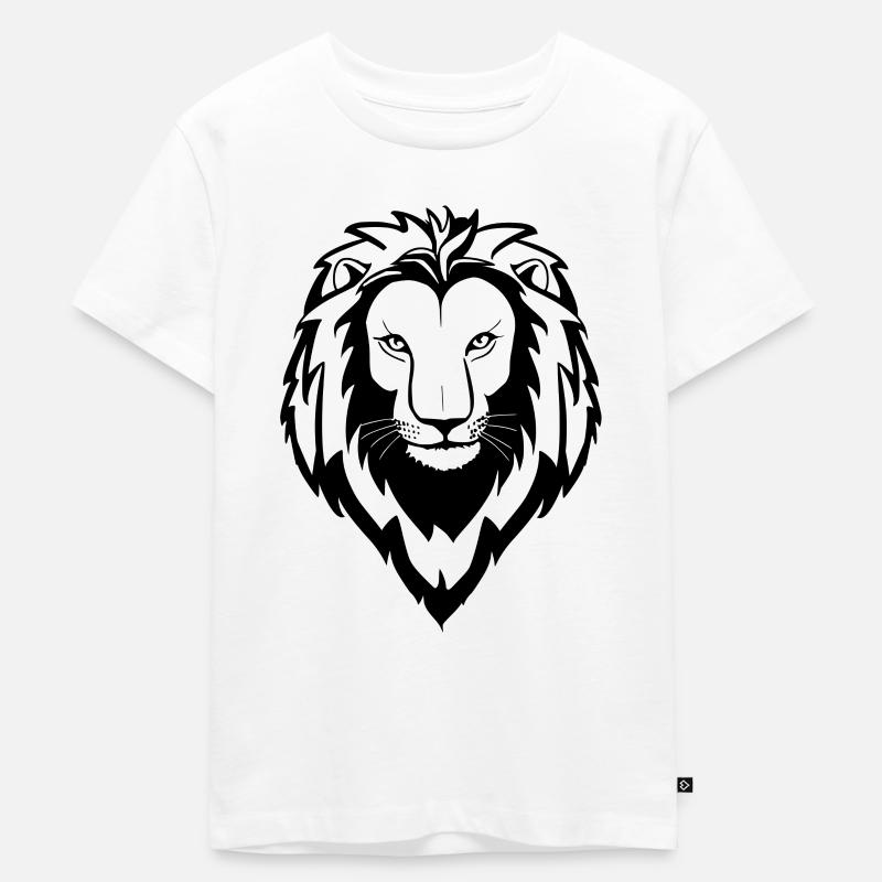 Löwe - Kids Premium Organic T-Shirt - white