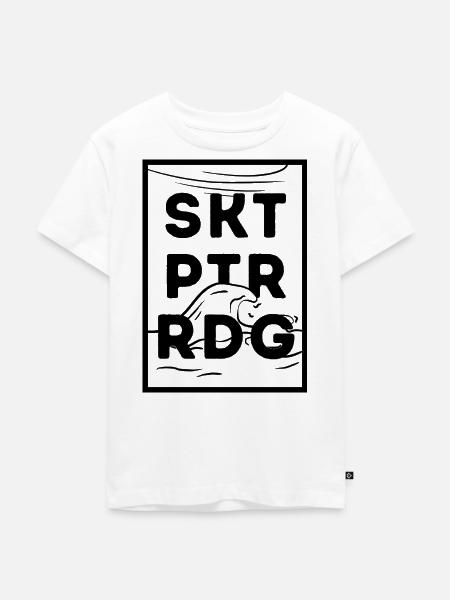 St.Peter-Ording - Kinder Premium Bio T-Shirt - Weiß