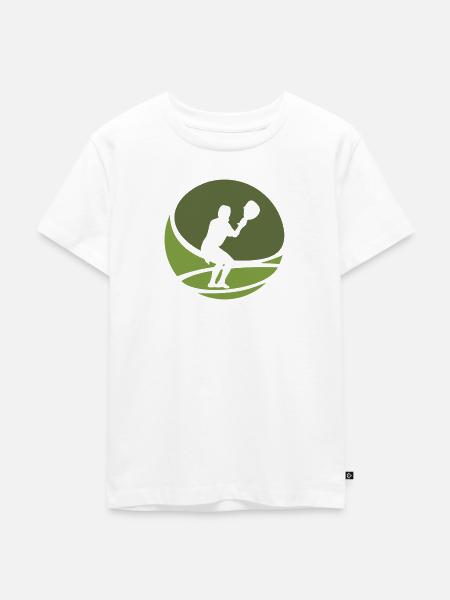 Intercrosse Intercrosse Lacrosseschläger - Kinder Premium Bio T-Shirt - Weiß