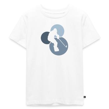 Hockey sur glace Hockey - T-shirt Premium bio Enfant - blanc - Devant - Hailey (125cm)