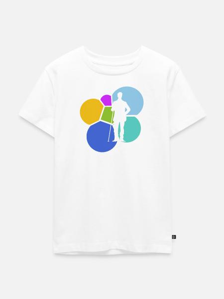 Billardspieler Billardspielerin Billardkugel - Kinder Premium Bio T-Shirt - Weiß
