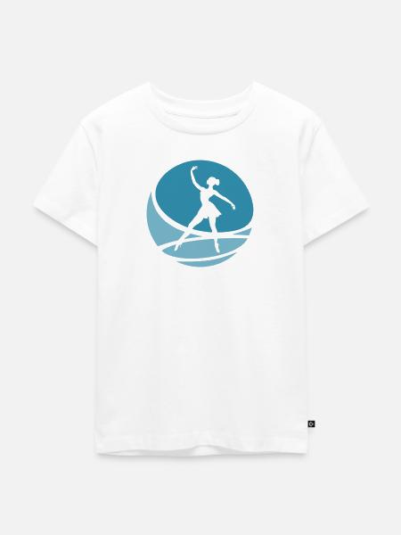 Oper Ballett Tänzerin Balletttänzerin - Kinder Premium Bio T-Shirt - Weiß