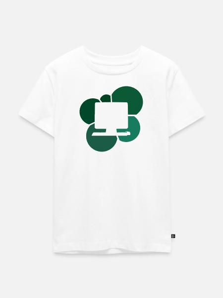Computerarbeit Computerarbeit Informatik - Kinder Premium Bio T-Shirt - Weiß
