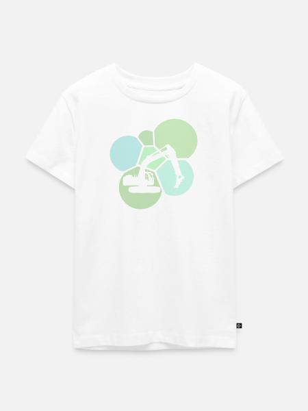 Baustelle Hausbau Baustelle - Kinder Premium Bio T-Shirt - Weiß
