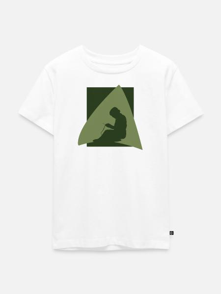 Nähen Stricken Faden - Kinder Premium Bio T-Shirt - Weiß