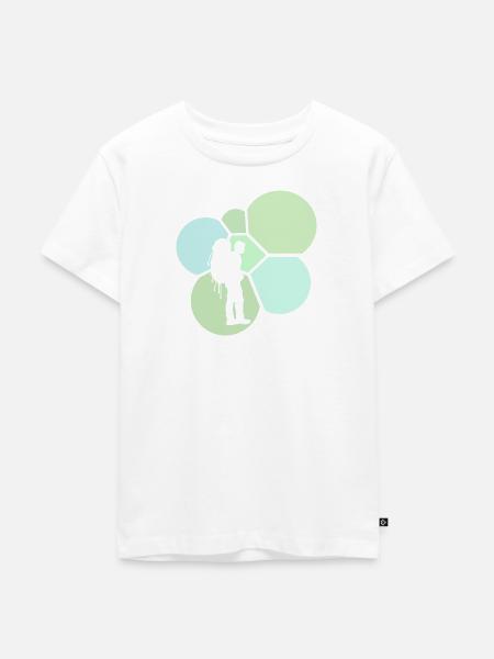 Backpacking Backpacking Pilger - Kinder Premium Bio T-Shirt - Weiß