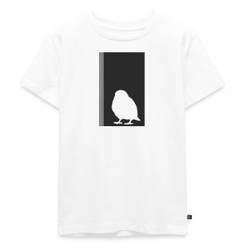 Wellensittich Flügel Vogel - Kinder Premium Bio T-Shirt - Weiß - Vorne - Hailey (125cm)
