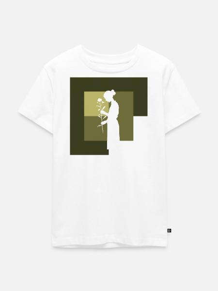Florist Floristik - Kinder Premium Bio T-Shirt - Weiß