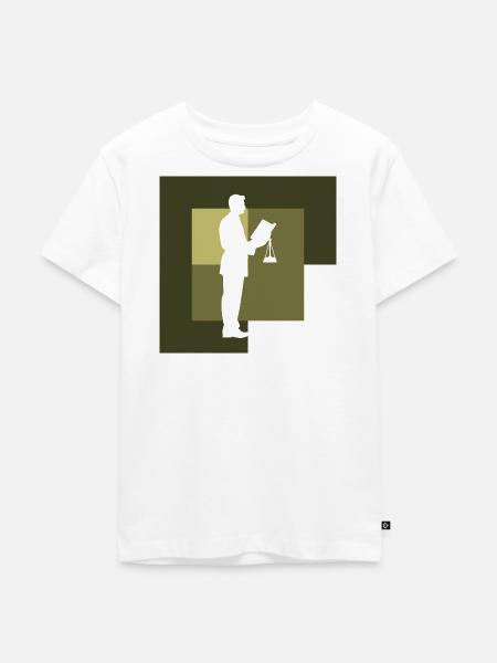 Gericht - Kinder Premium Bio T-Shirt - Weiß