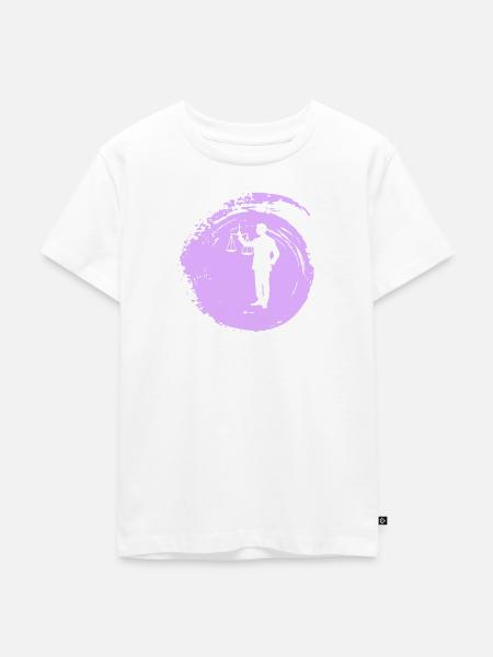 Richter Recht - Kinder Premium Bio T-Shirt - Weiß