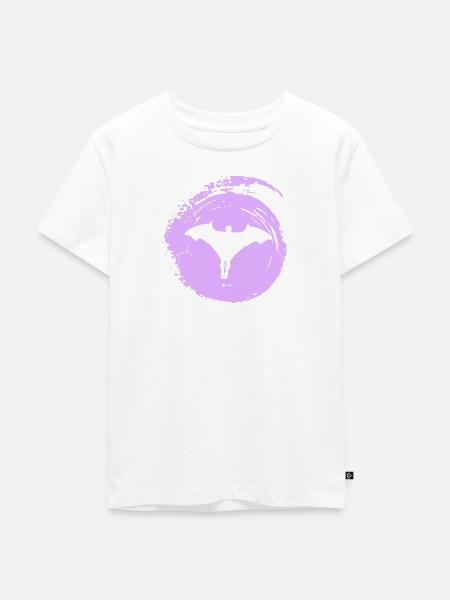 Wingsuit Anzug Gleiten - Kinder Premium Bio T-Shirt - Weiß