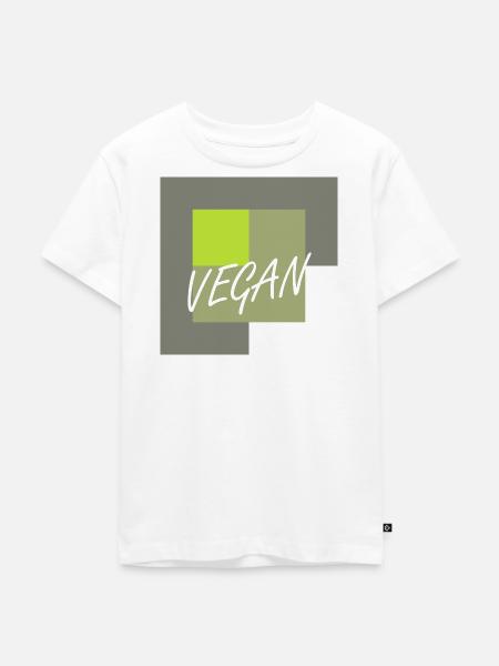 Veganerin Animal Rights Bio - Kinder Premium Bio T-Shirt - Weiß