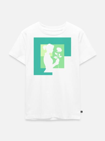 Florist Floristik - Kinder Premium Bio T-Shirt - Weiß
