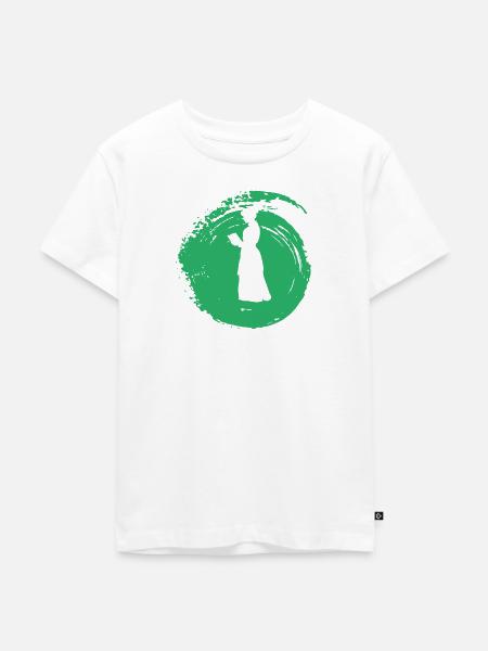 Leseratte Roman Literatur - Kinder Premium Bio T-Shirt - Weiß