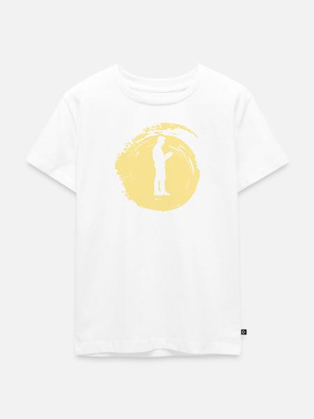 Lesen Writing Buch - Kinder Premium Bio T-Shirt - Weiß