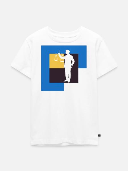 Anwalt Behandlung Versicherung - Kinder Premium Bio T-Shirt - Weiß