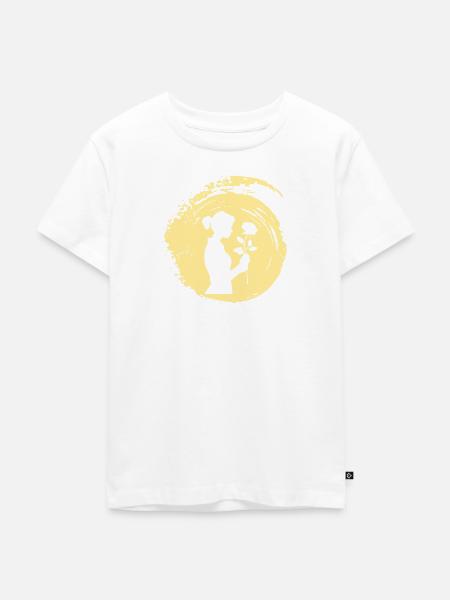 Floristik Gartenbau Blumenstrau - Kinder Premium Bio T-Shirt - Weiß
